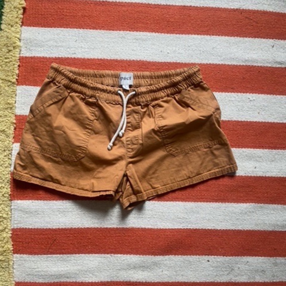 pact orange shorts